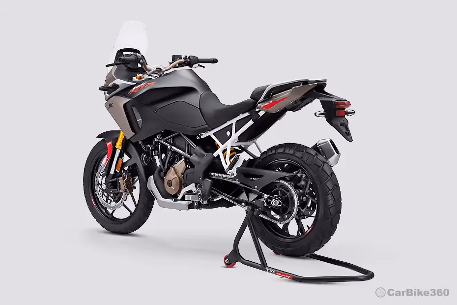 TVS Apache RTX 300 Rear Left TVS Apache RTX 300 Rear Left
