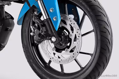 282 mm hydraulic disc brake with strong stopping power