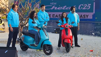 2026 Bajaj Chetak Launched in India with 25L Boot Space