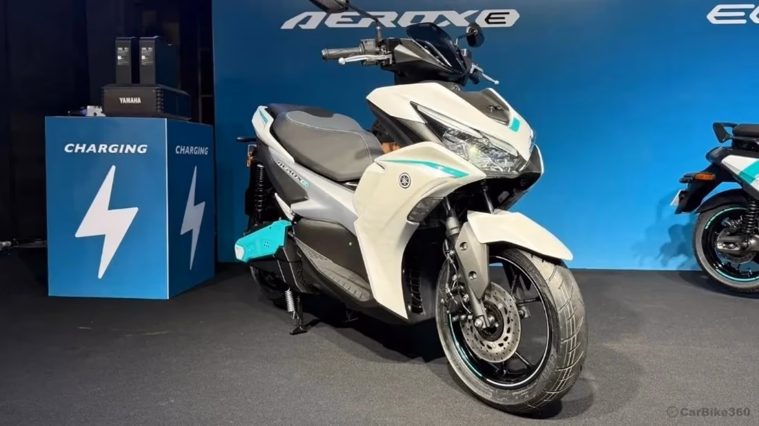 Yamaha Aerox Electric Launched in India, Offers 106 KM of Range on a Single Charge Audio