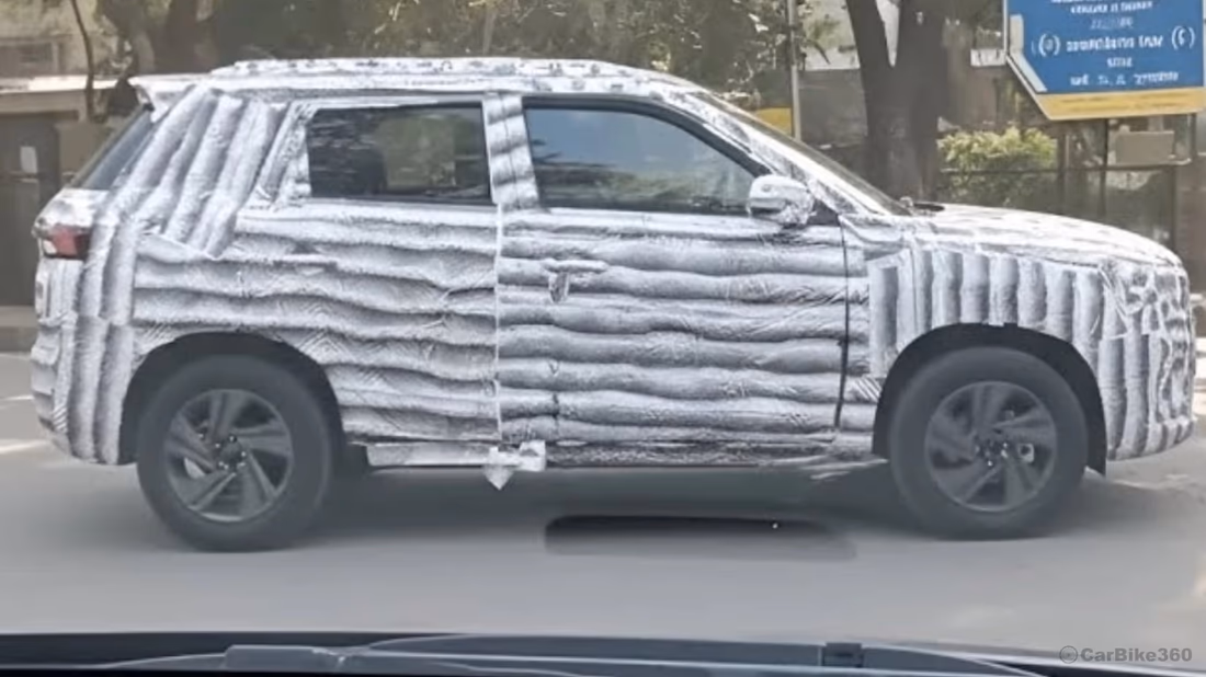 The Upcoming Maruti Suzuki Brezza Facelift Spied While Testing Audio