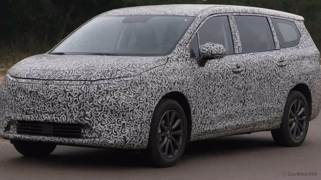 The Upcoming VinFast Limo Green 7-Seater SUV Spotted Testing in India Audio