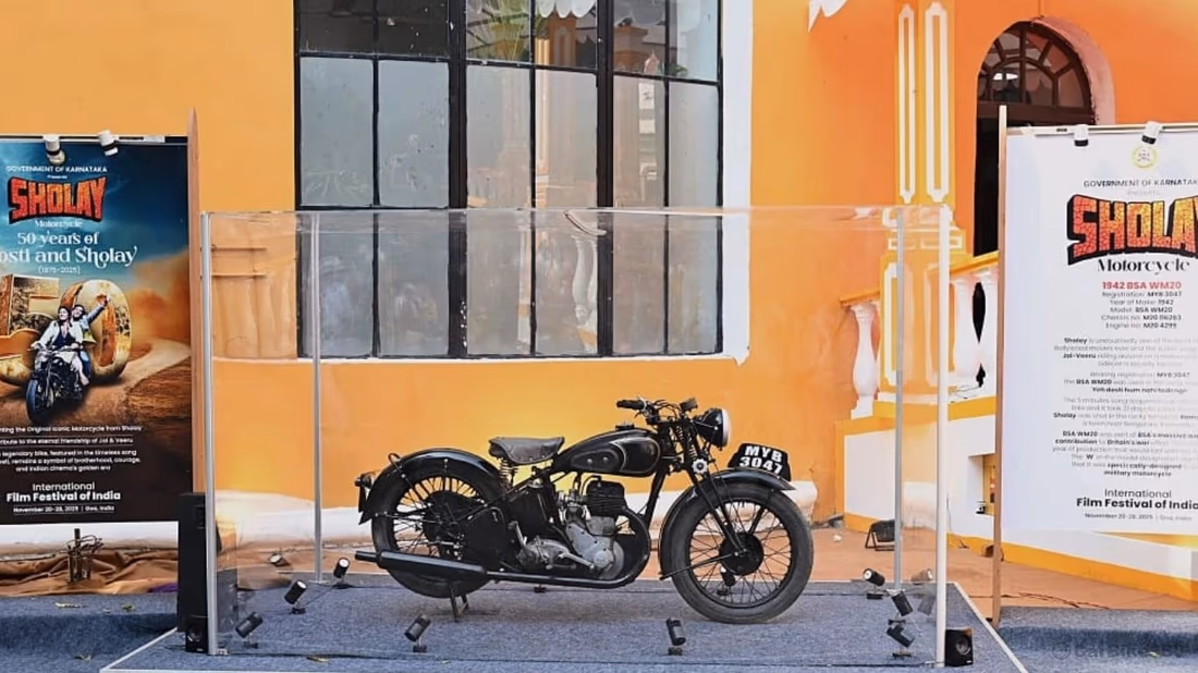 Sholay’s Legendary Motorcycle Rides Again: Classic Legends Breathes New Life into an Icon Audio