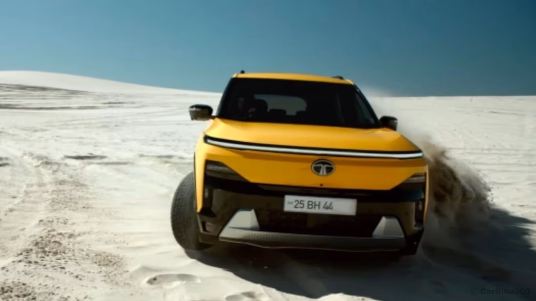 The Upcoming Tata Sierra EV Teaser Unveiled Audio
