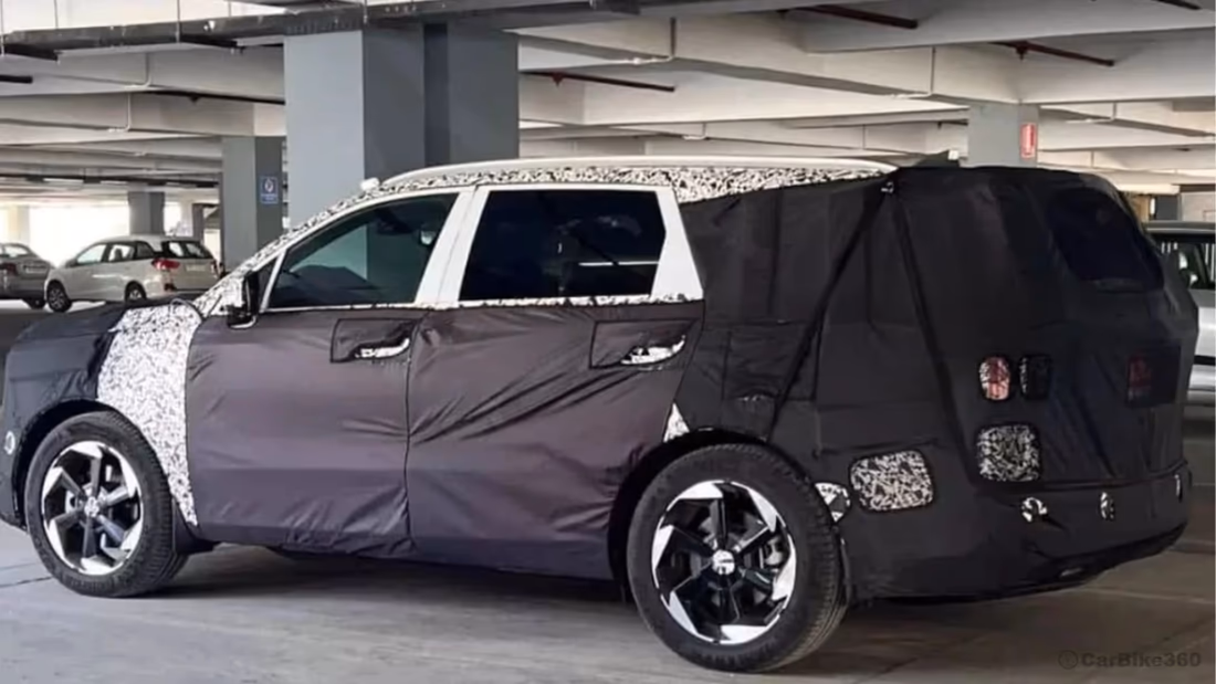 Kia Sorento Spied For The First Time While Testing in India Audio