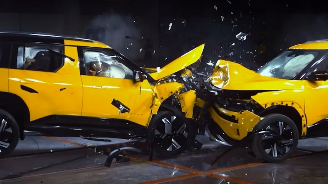 Tata Sierra Demonstrated Car-to-Car Collision For The First Time In The Automotive Industry, Setting New Safety Benchmark Audio