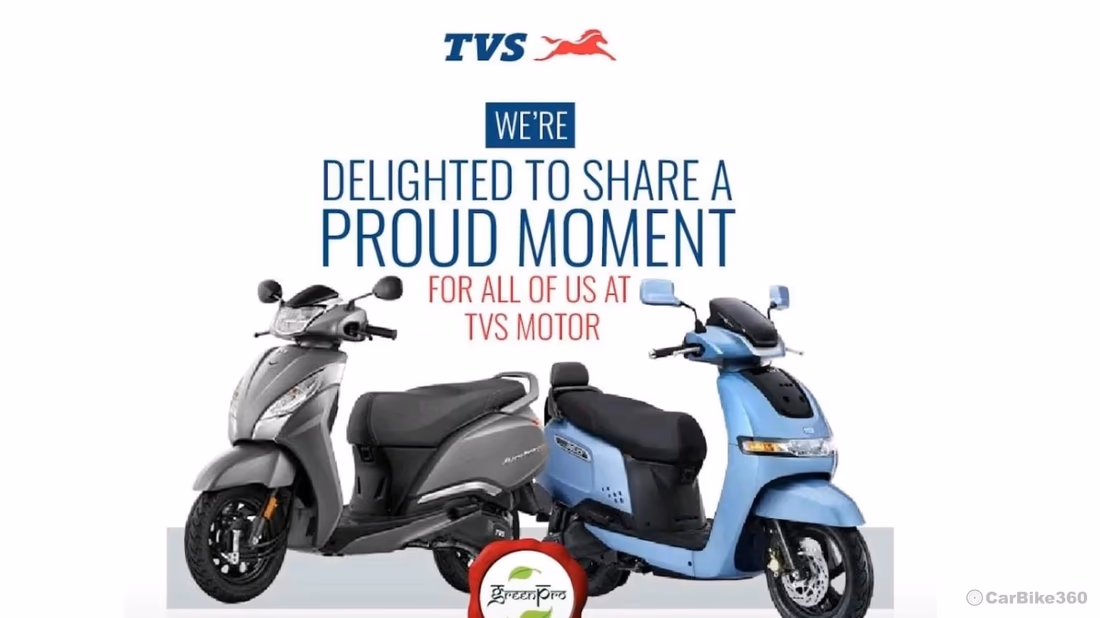 TVS Motor Sets New Benchmark As Jupiter 125 and iQube Earn India’s First Dual GreenPro Ecolabel for ICE & EV Audio