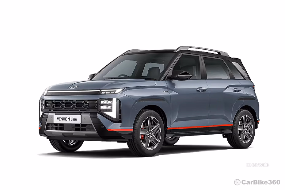 Hyundai New Venue N Line Hazel Blue with Abyss Black Roof Hyundai New Venue N Line Hazel Blue with Abyss Black Roof