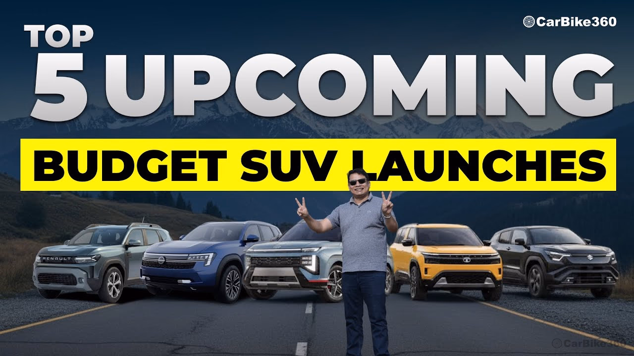Top 5 Upcoming Budget SUV Launches | 2025 - 2026