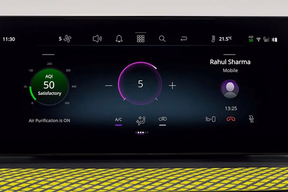 Harrier Infotainment system