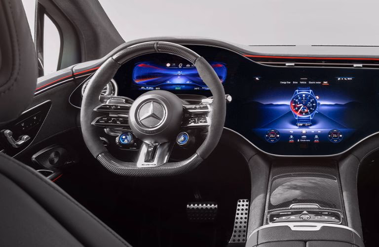 Mercedes-Benz EQE SUV steering Mercedes-Benz EQE SUV steering