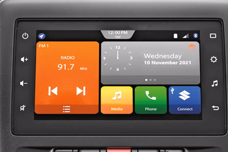 Celerio infotainment system