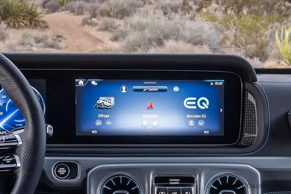 Mercedes Benz G580 with EQ Technology Infotainment System