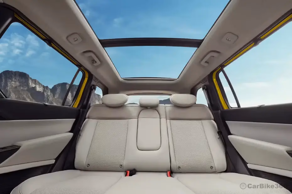 Tata Sierra Rear Seats and Sunroof