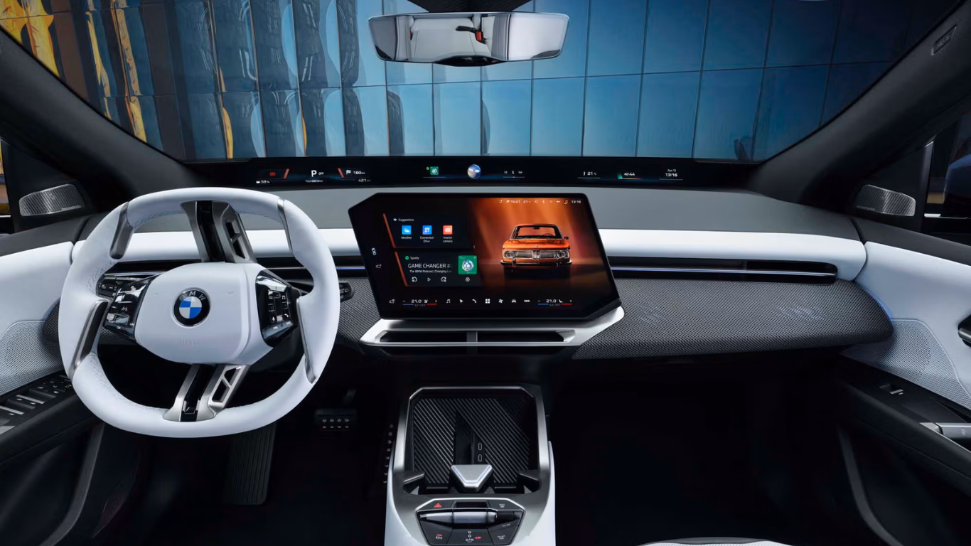 BMW iX3 Interior dashboard