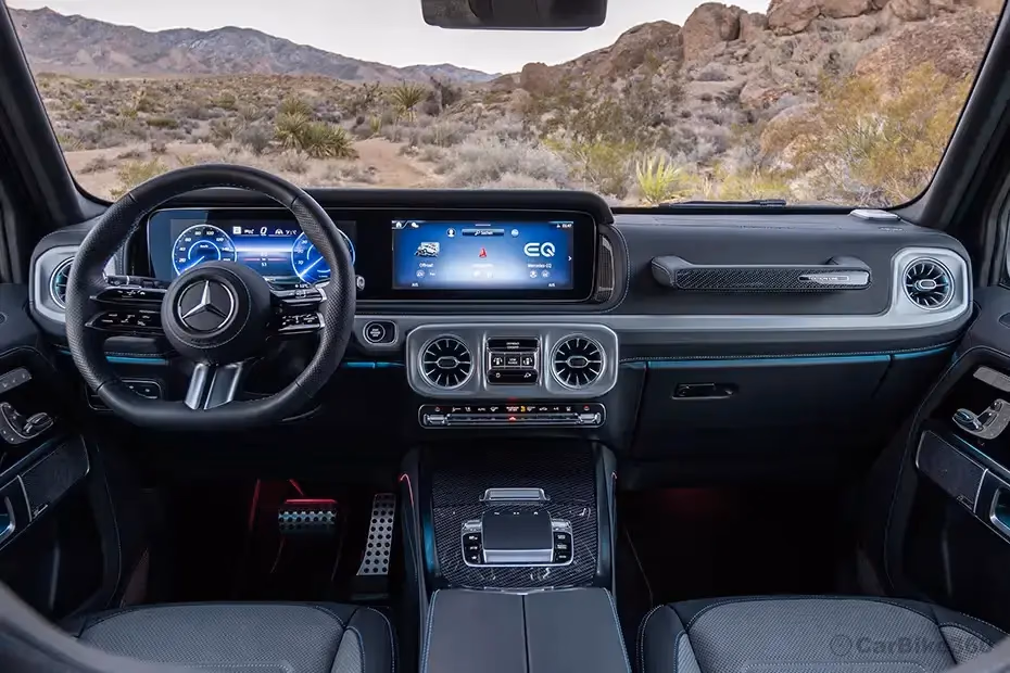 Mercedes Benz G580 with EQ Technology Dashboard Mercedes Benz G580 with EQ Technology Dashboard