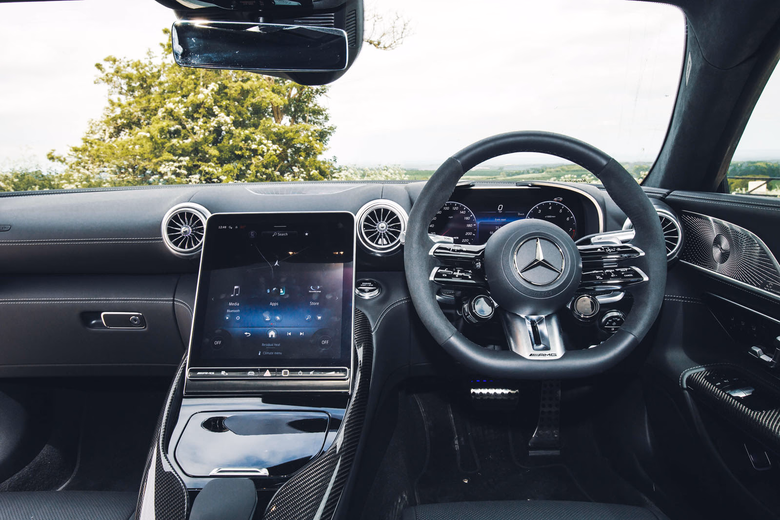 Mercedes-AMG GT 63 instrument cluster