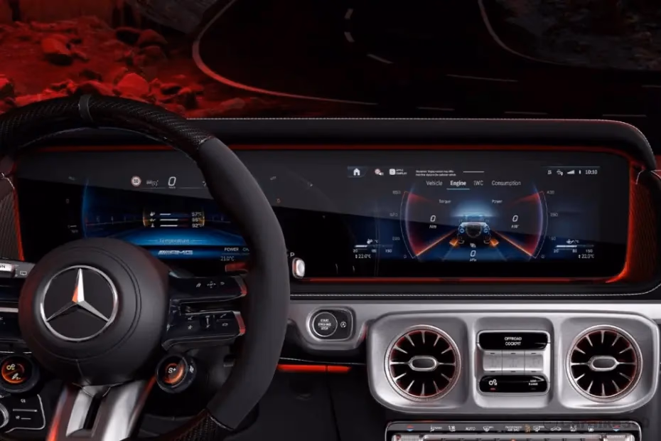 Mercedes Benz AMG G-Class Infotainmnet Touchscreen