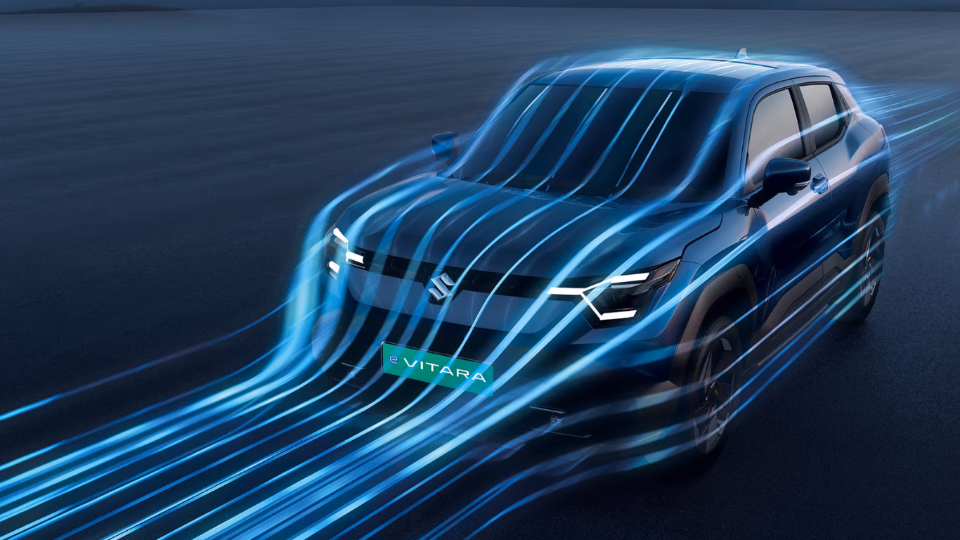 Advanced Aerodynamics provide a smooth flow of air over the vehicle body for improved range Advanced Aerodynamics provide a smooth flow of air over the vehicle body for improved range