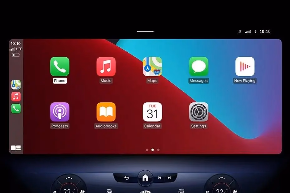 Mercedes-Benz EQE Infotainment System