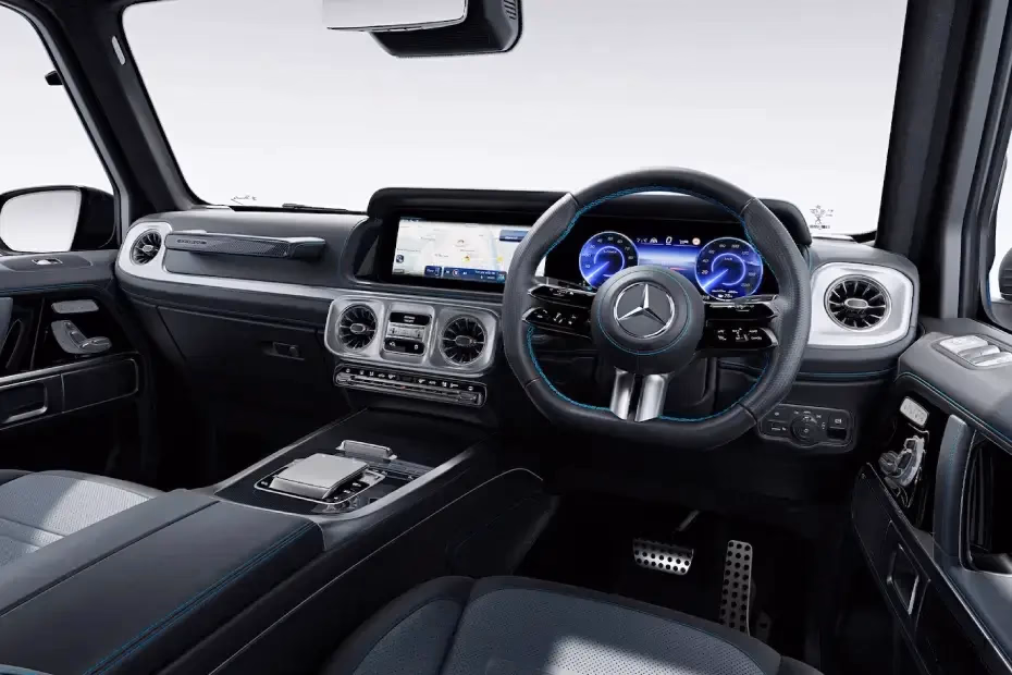 Mercedes Benz G580 with EQ Technology Steering Wheel