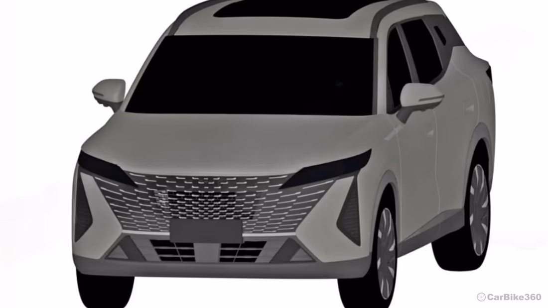 Chery Tiggo 7L design patented In India, a rival to Tata Harrier and Mahindra XUV 7XO Audio