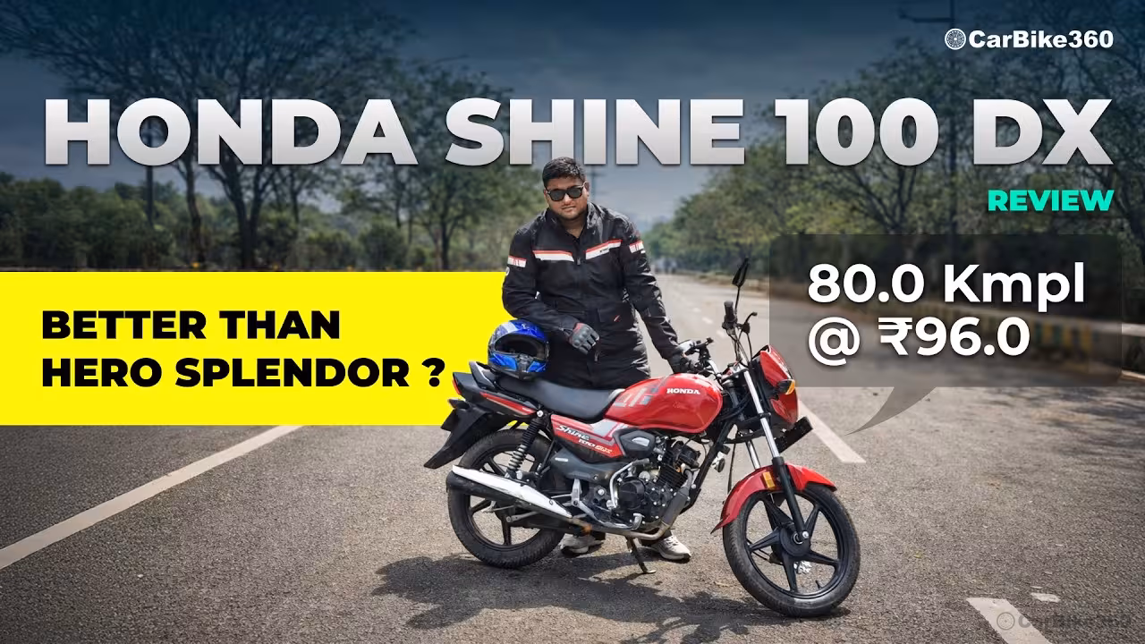 Honda Shine 100 DX First Ride | Better Than Hero Splendor?