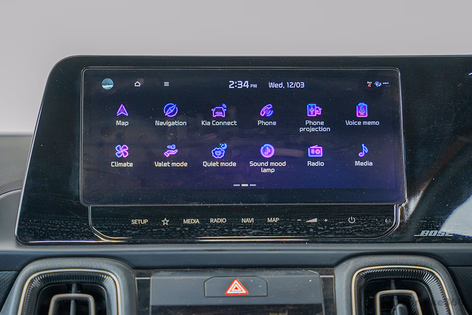 Kia Sonet Infotainment System Kia Sonet Infotainment System