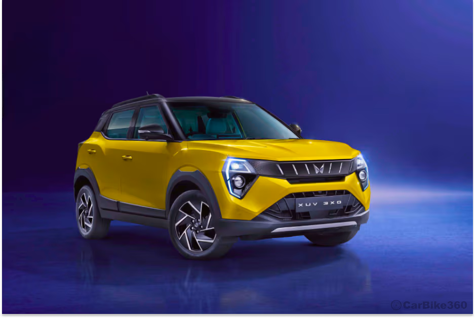 Mahindra XUV 3XO Right Front Three Quarter Mahindra XUV 3XO Right Front Three Quarter