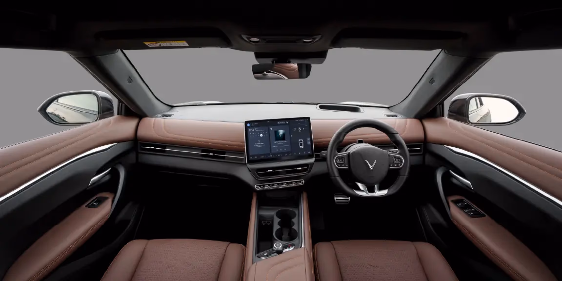 Interiors of VinFast VF7