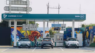 ChargeZone & Tata.ev Mega EV Charging Hub on Mumbai–Pune Expressway