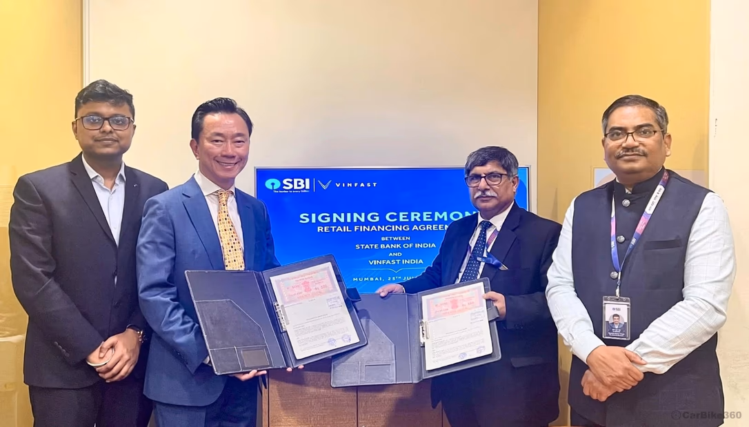 VinFast India Partners with State Bank of India to Offer Easy EV Financing Audio