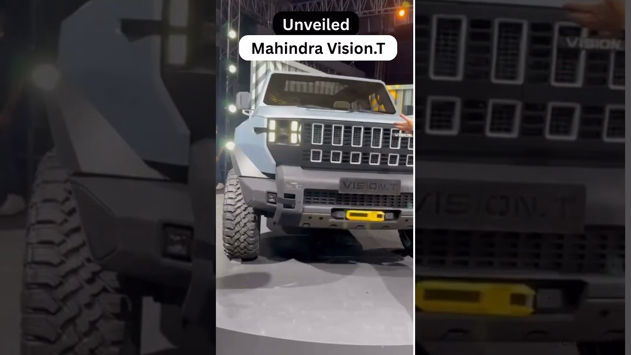 Mahindra Vision T Concept | Future of Electric SUVs