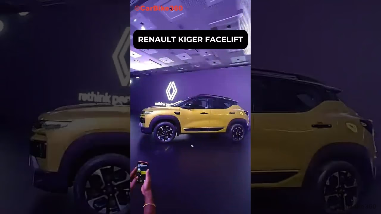 New Renault Kiger Facelift 2025 | Stylish Design & Advanced Comfort Features