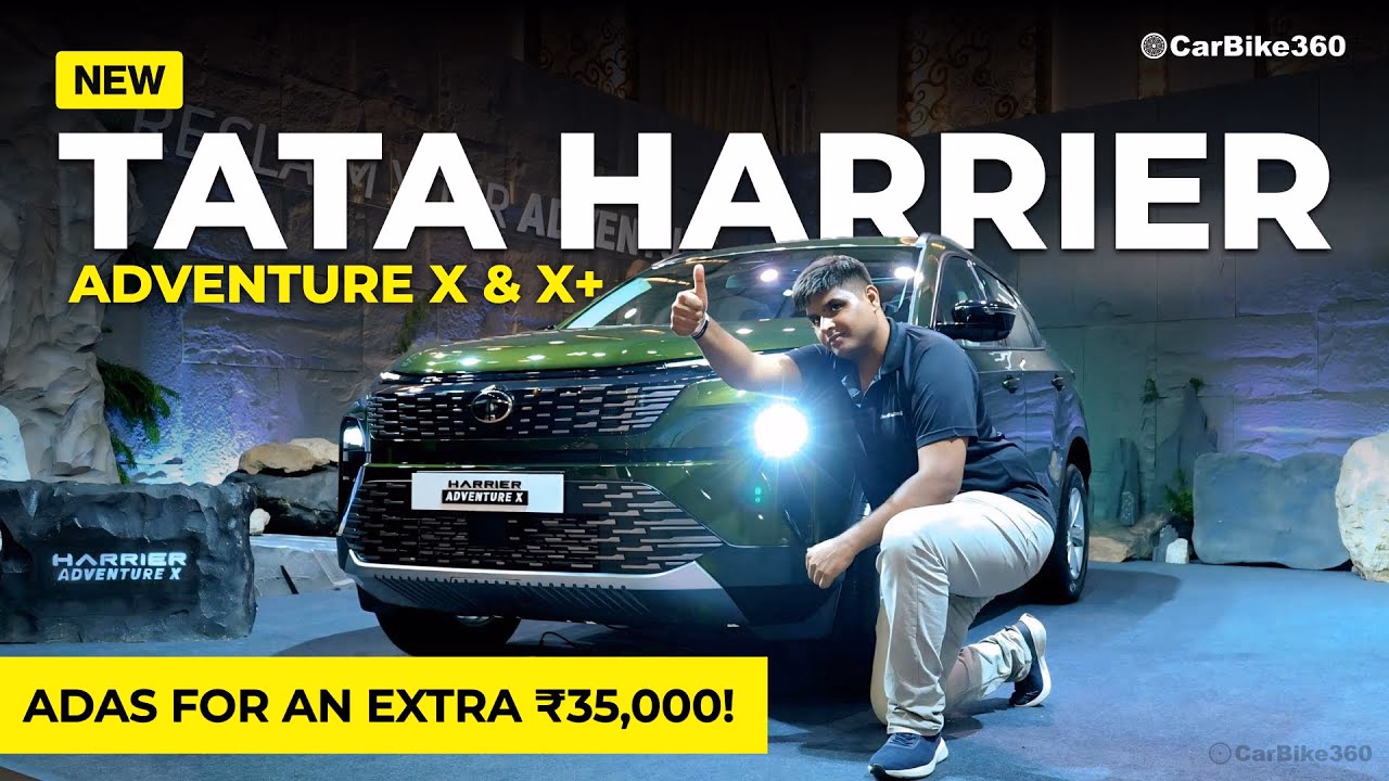 Tata Harrier Adventure X Launched! | ADAS For an Extra ₹35,000?