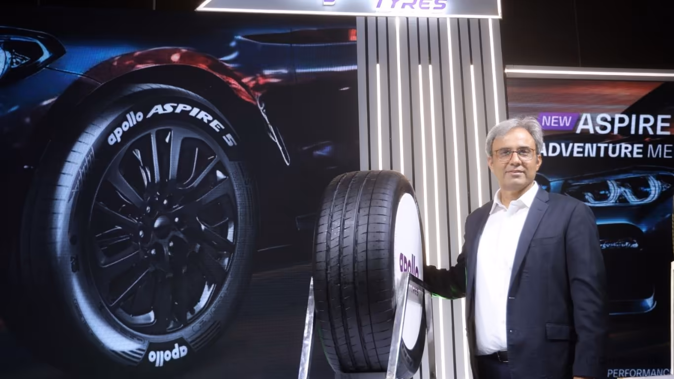 Apollo Tyres Wins Best Passenger Vehicle Tyre Brand Award 2025