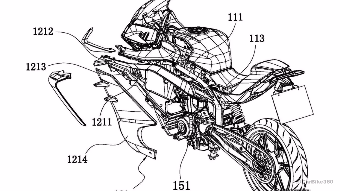 CFMoto 250SR-R Patent Reveals Twin-Cylinder Engine