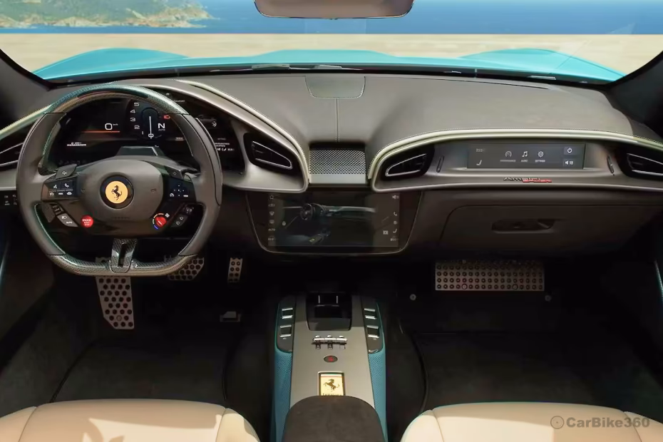 Ferrari Amalfi Spider Dual Screen Dashboard Ferrari Amalfi Spider Dual Screen Dashboard