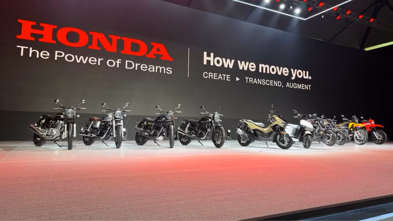 Honda Unveils 10 New Models in India