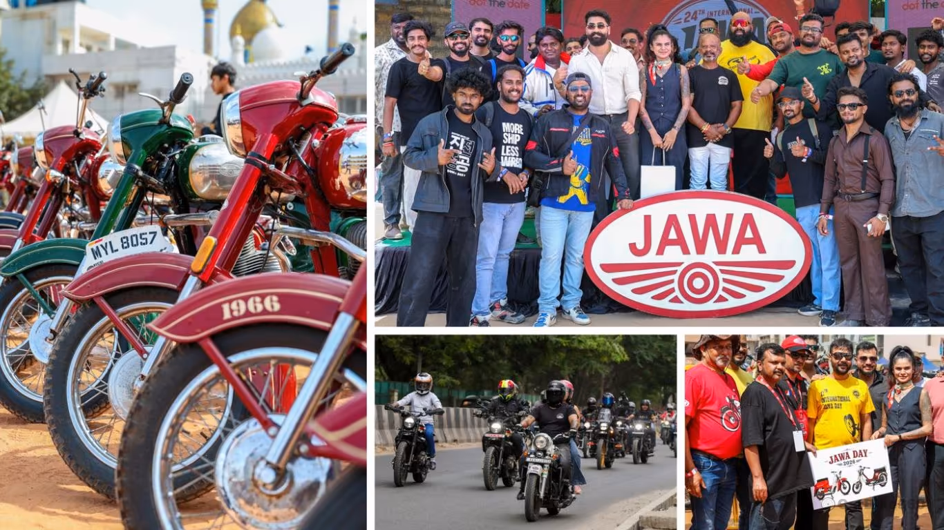 International Jawa-Yezdi Day 2026 Unites Over 7,500 Riders Across 150 Indian Cities