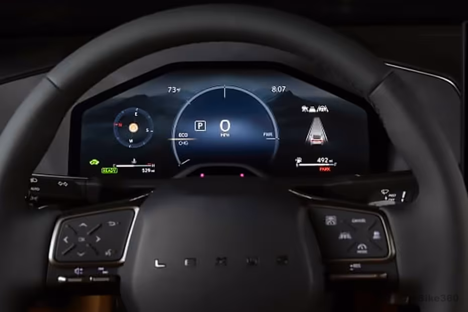 Lexus ES 350h Luxury Sedan Driver instrument cluster screen Lexus ES 350h Luxury Sedan Driver instrument cluster screen