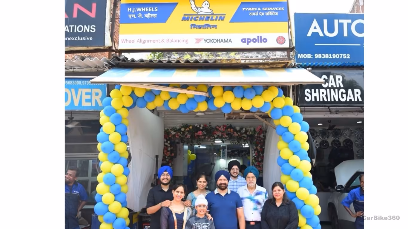 Michelin Kanpur Tyre Outlet Launch with HJ Wheels Boosts Service Network
