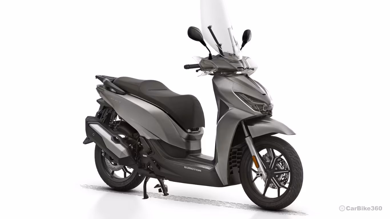 QJMotor SQ 350 Scooter Debuts with 330cc Engine Advanced Safety