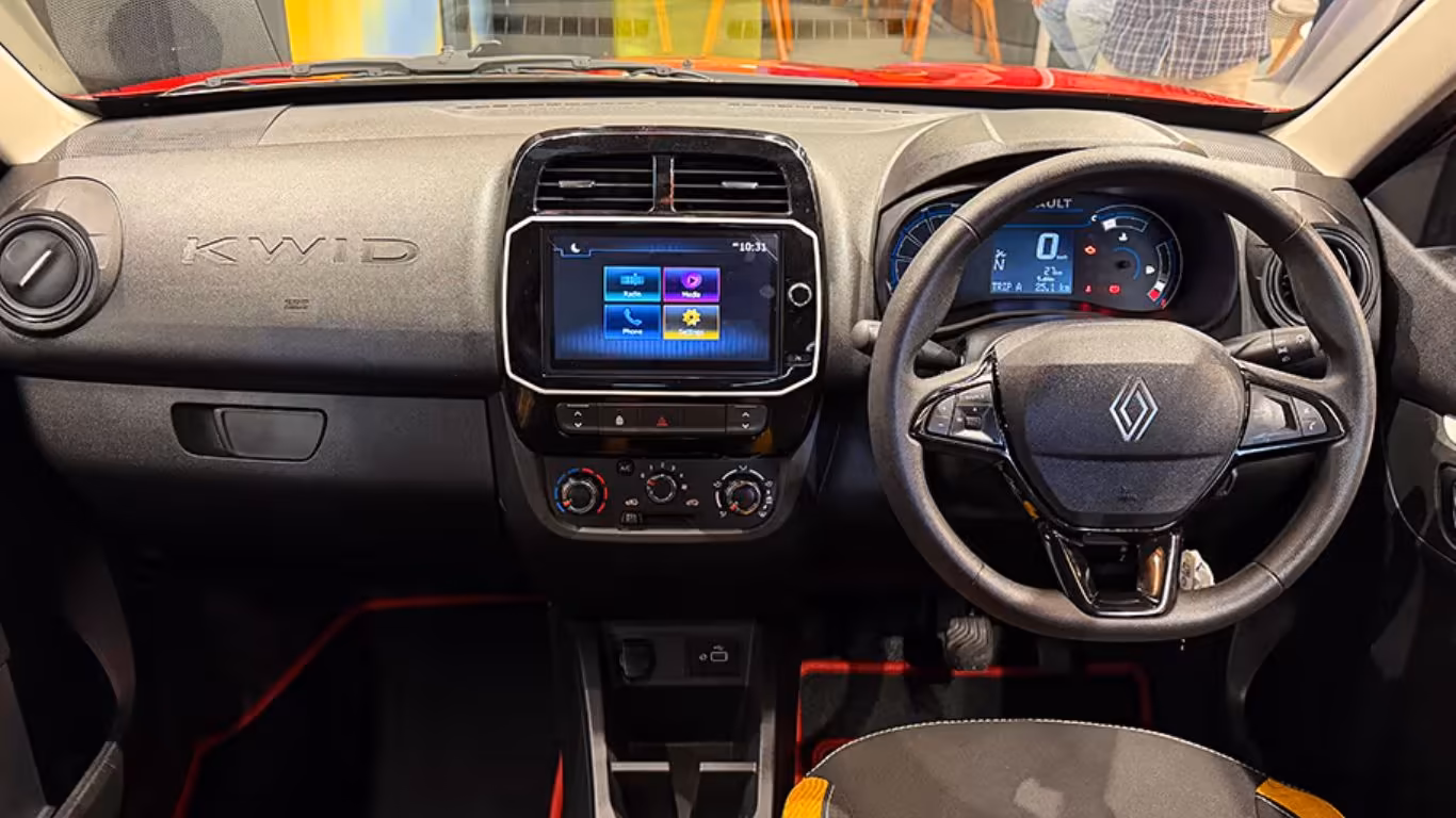 Renault Kwid Dashboard Renault Kwid Dashboard