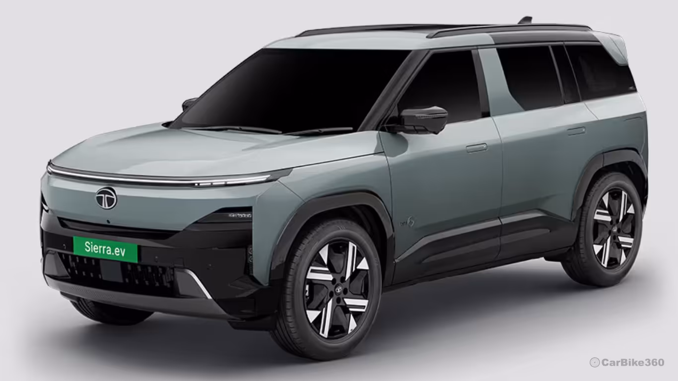 Tata Sierra EV Front View