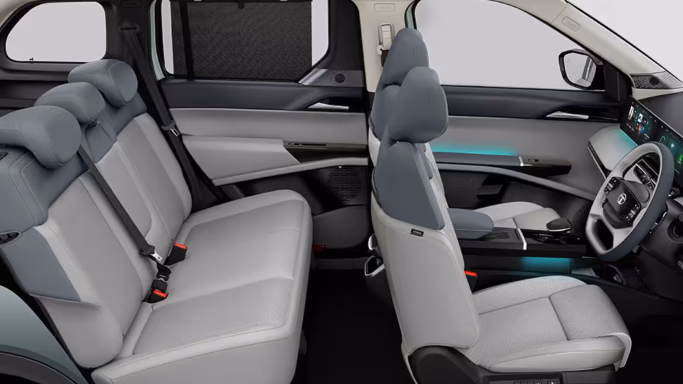 Tata Sierra EV Passenger Seats Tata Sierra EV Passenger Seats