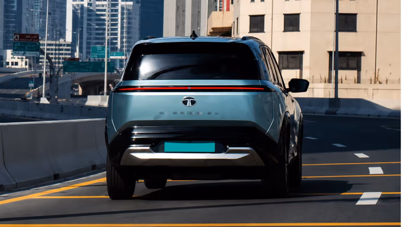 Tata Sierra EV Rear View