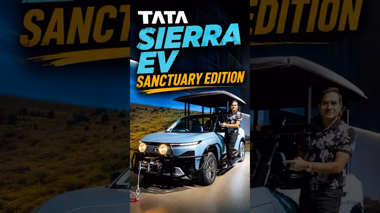 Tata Sierra EV Sanctuary Edition - Built for the Wild