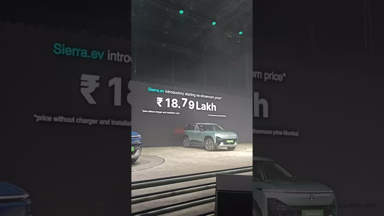 Tata Sierra.ev Launched at ₹18.79 Lakh in India!