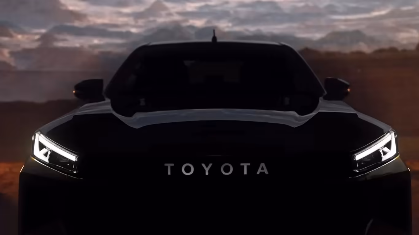 Toyota Hilux New Teaser Reveals Design Update and Cabin Upgrades
